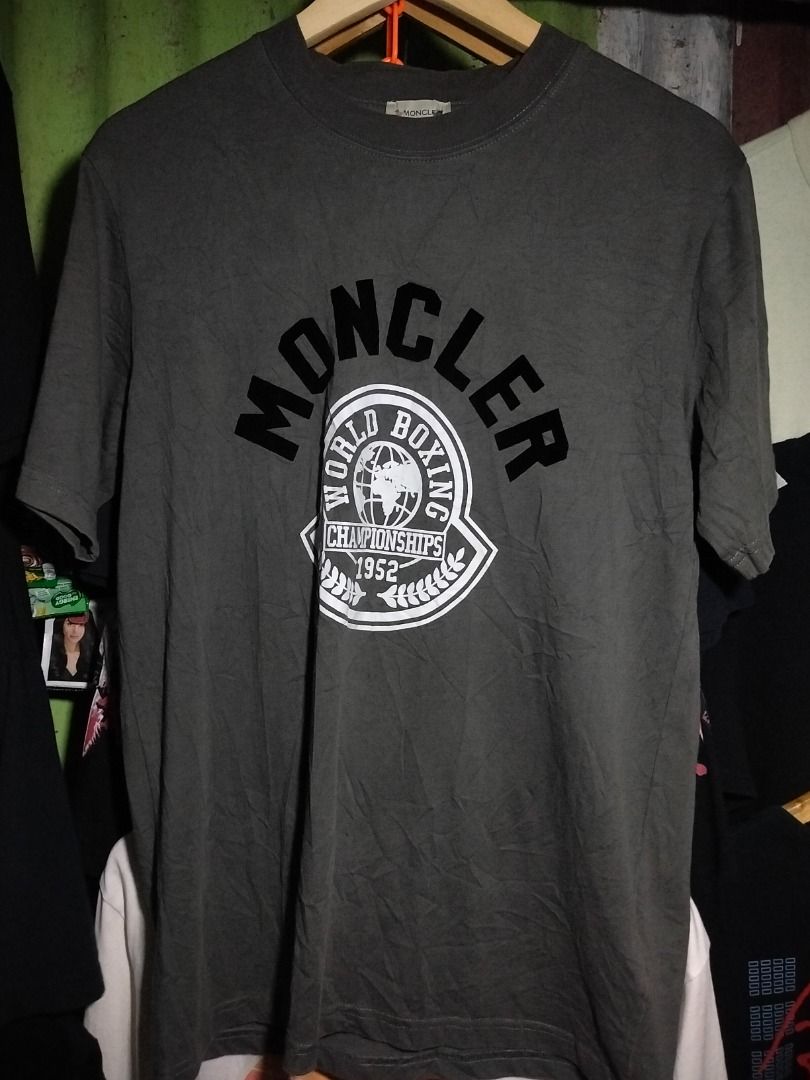Moncler Gamuza design (Category: Tshirts & Polo Shirts ) located in Kalibo. Submitted by thriftedbykim12 (Listing ID 1468427888, Image 1). Description: Like new condition 22/29 Issue:none 500+sf.
