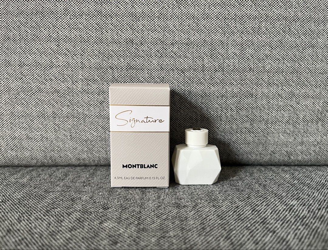 MONTBLANC Signature (Category: Fragrance & Deodorants) located in Taytay. Submitted by ruthdarlen (Listing ID 1468460757, Image 1). Description: - Original/Authentic - Money back guaranteed if proven fake - Limited stocks available.