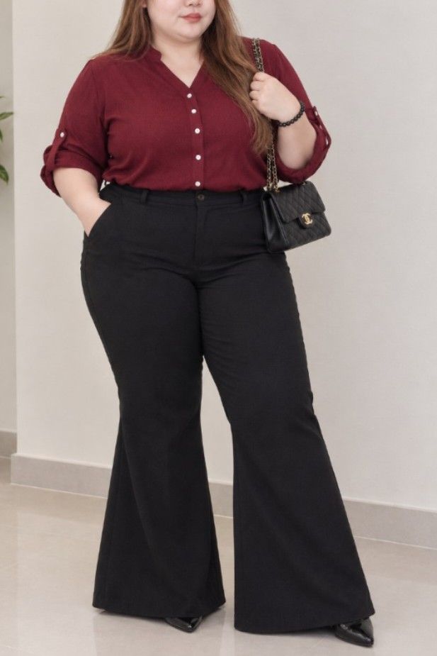 MOUSSY Maroon long sleeves polo blouse (Category: Longsleeves) located in Manila. Submitted by babeboxtheory (Listing ID 1464028294, Image 1). Description: .