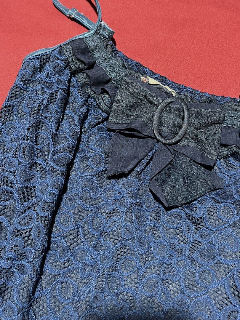 Ms Miss Blue Ribbon Top (Category: Sleeveless) located in Manila. Submitted by kathryn.frs (Listing ID 1468413042, Image 2). Description: - only worn once to fit - good as new - can ship asap size m.