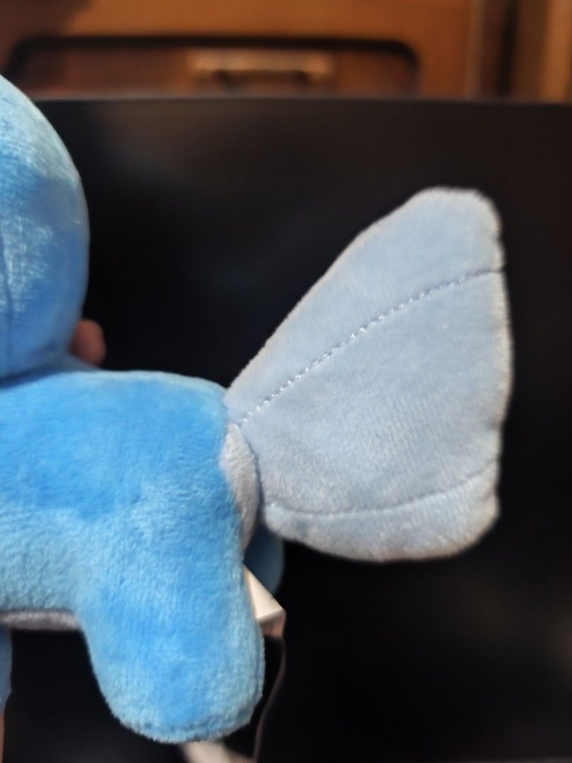 Mudkip Pokémon Plush Toy Banpresto (Category: Plushies & Soft Toys) located in Daet. Submitted by JAOS123 (Listing ID 1468295379, Image 3). Description: Small Mudkip plush toy Banpresto with etiketa and paper tag loc: Daet, Camarines Norte MOP: gcash/maribank payment first MOD: J&T/FLASH/LBC, your choice but buyer will shoulder sf.