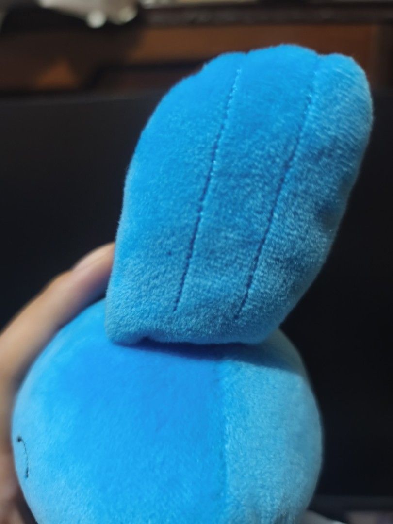 Mudkip Pokémon Plush Toy Banpresto (Category: Plushies & Soft Toys) located in Daet. Submitted by JAOS123 (Listing ID 1468295379, Image 2). Description: Small Mudkip plush toy Banpresto with etiketa and paper tag loc: Daet, Camarines Norte MOP: gcash/maribank payment first MOD: J&T/FLASH/LBC, your choice but buyer will shoulder sf.