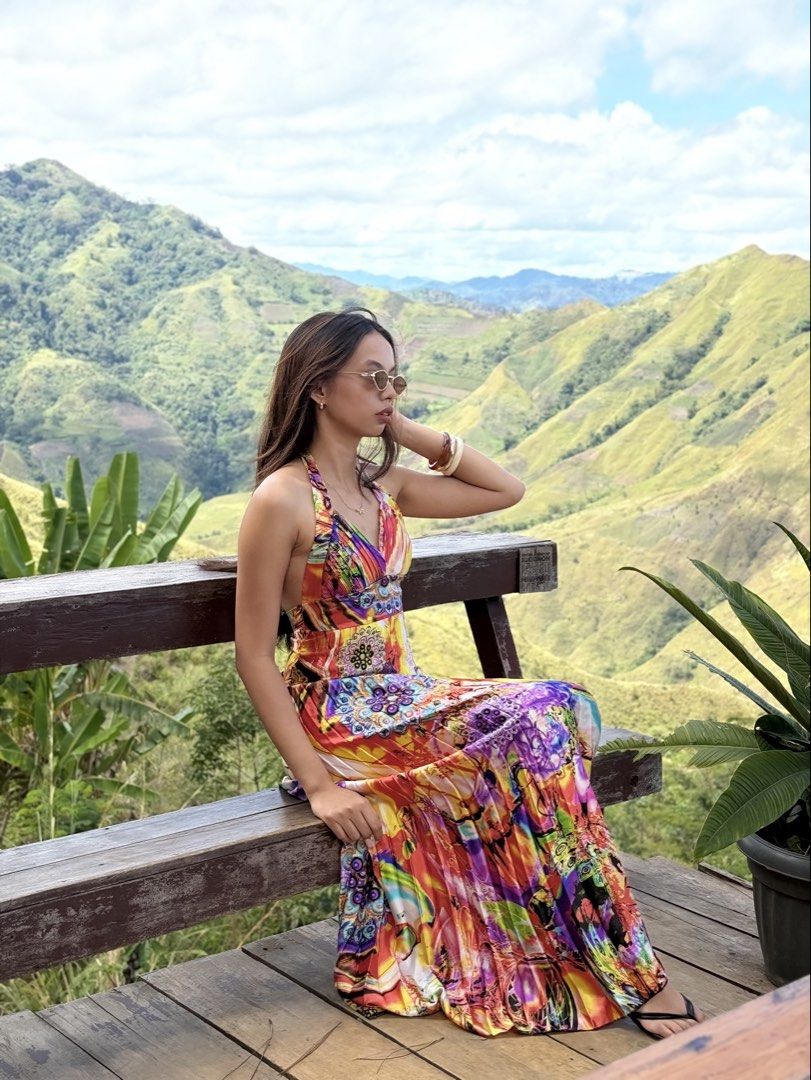 Multi-Print Spaghetti Strap Dress (Category: Dresses) located in Pasay City. Submitted by prcllalala (Listing ID 1468498742, Image 1). Description: .