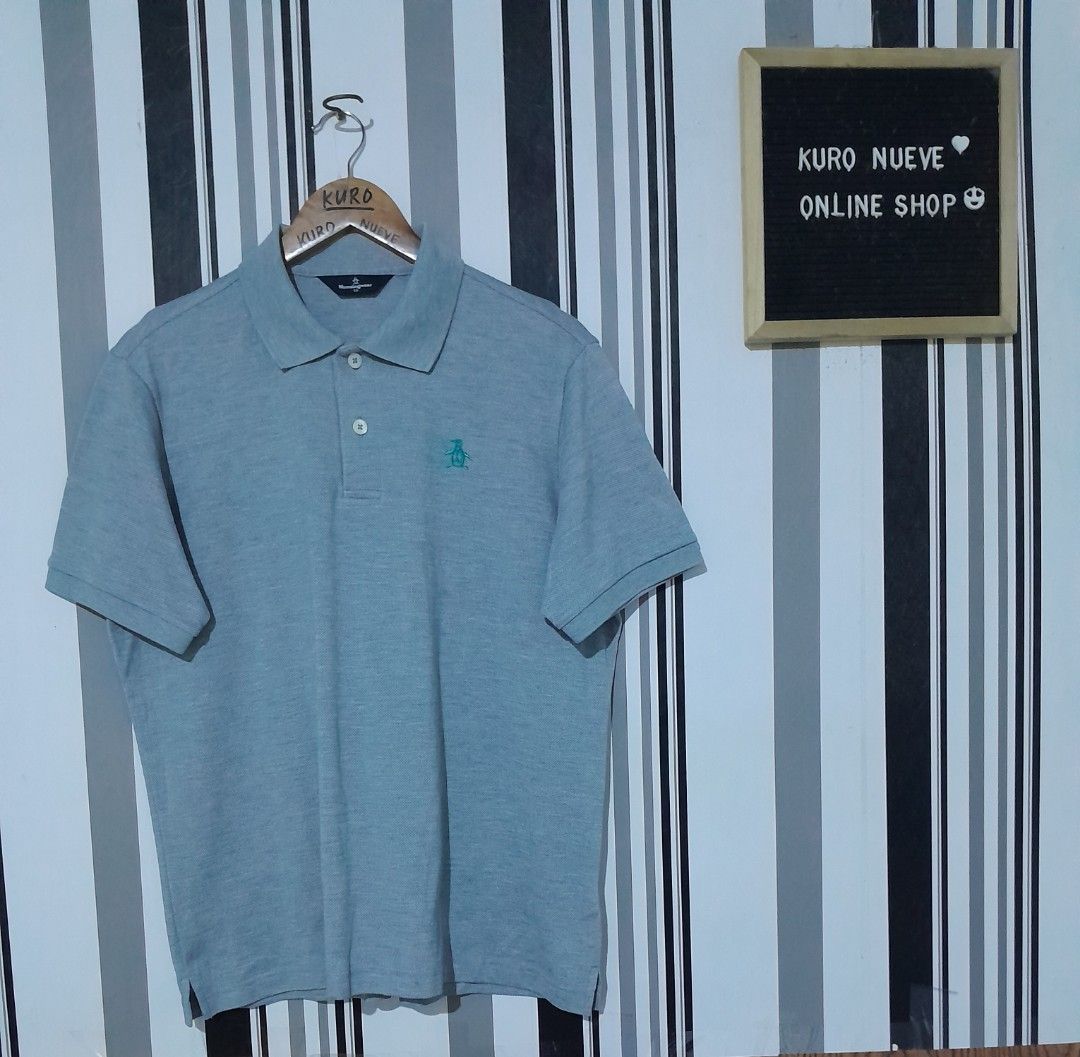 Munsingwear Made in Japan (Category: Tshirts & Polo Shirts ) located in Lucena. Submitted by kuronueve0909 (Listing ID 1468400175, Image 1). Description: Munsingwear Size: large Width: 23 Length: 27 Color: gray Price: ₱850 No issue ✅️ Ready to wear ✅️.