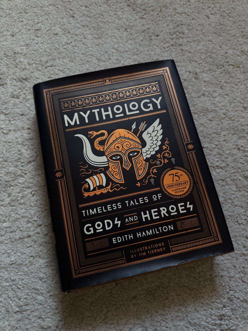 Mythology by Edith Hamilton hardbound (Category: Storybooks) located in Paranaque City. Submitted by closetanghelita (Listing ID 1468306924, Image 1). Description: Bought from Fully Booked for ₱1255 Can ship from Paranaque.