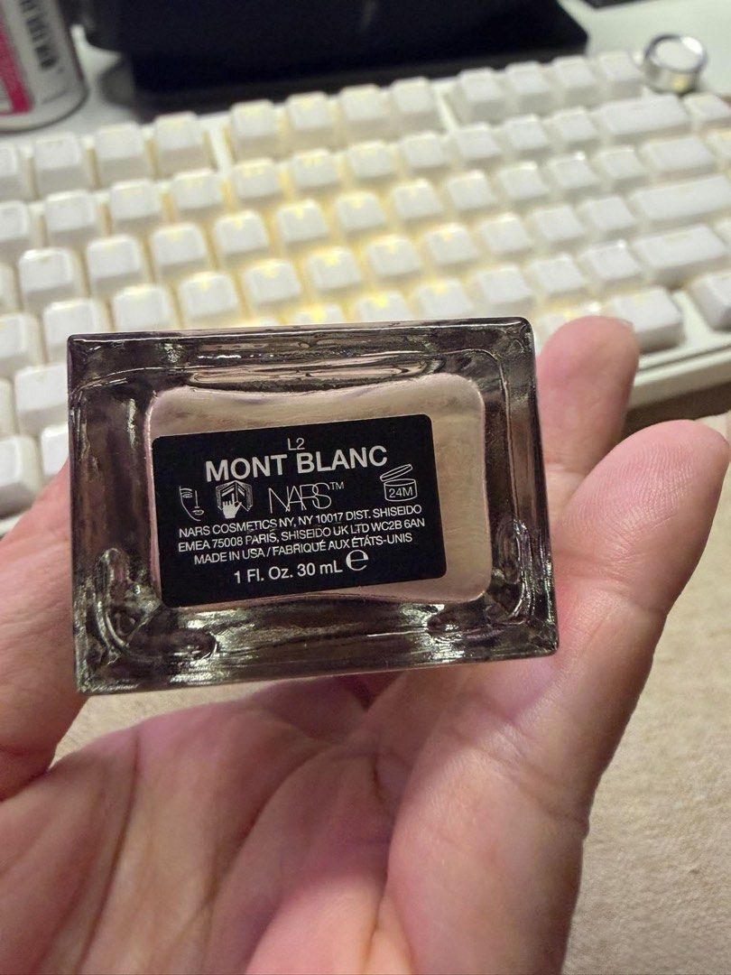 Nars Mont blanc (Category: Makeup) located in Manila. Submitted by prelovedtin.1016 (Listing ID 1468477573, Image 3). Description: 90% full. Authentic. Rfs: Decluttering.