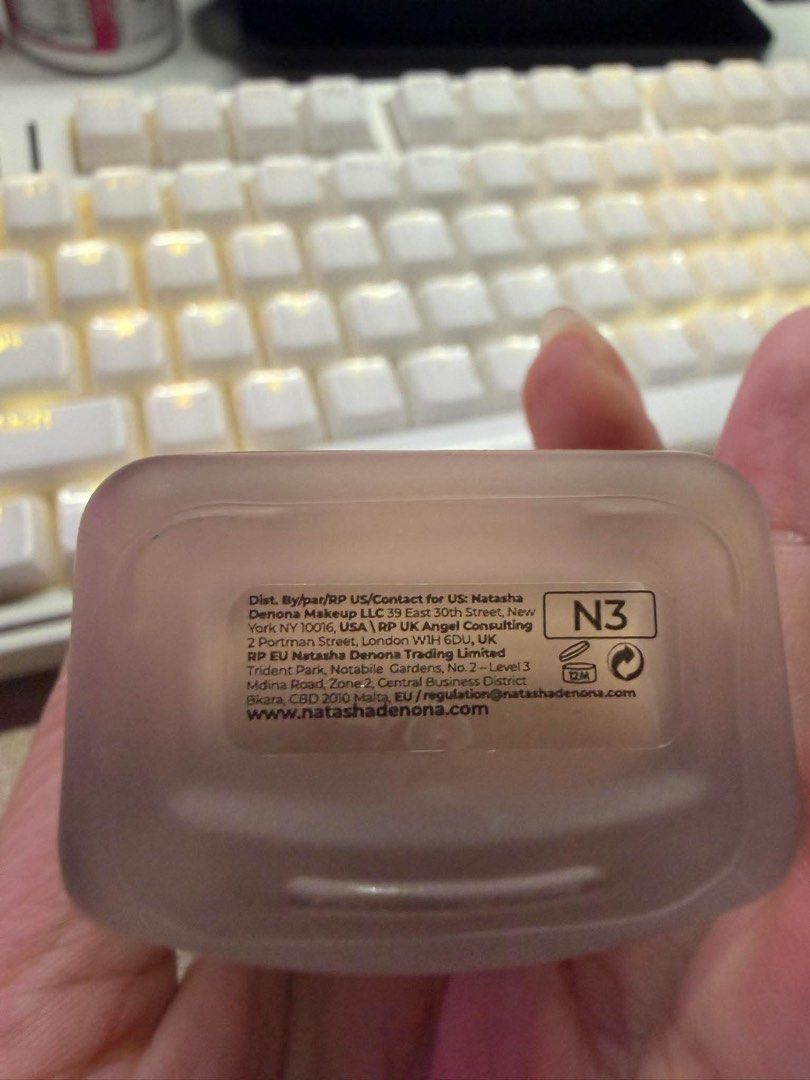 Natasha Denona N3 (Category: Makeup) located in Manila. Submitted by prelovedtin.1016 (Listing ID 1468477626, Image 3). Description: Used 2-3x. Authentic. No box, already disposed! Rfs: Decluttering.