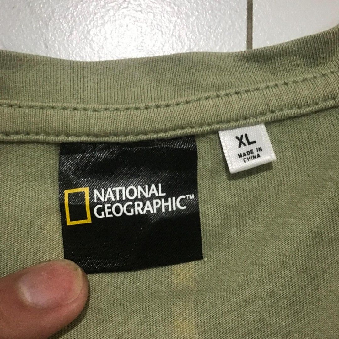 National Geographic Shirt (Category: Tshirts & Polo Shirts ) located in Cavite. Submitted by totchimpanzee (Listing ID 1468391127, Image 2). Description: Price: 250 SHIPPED Size XL 30 x 22.5 Loc: Indang, Cavite Ship thru J&T, payment first, no CoD payment via Gcash.
