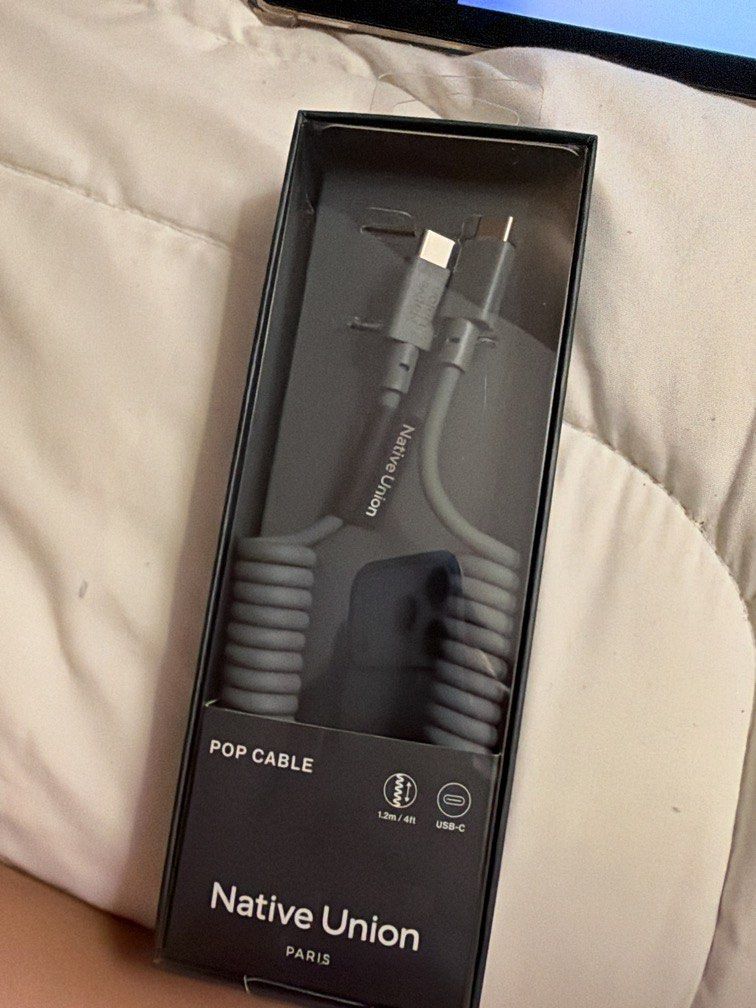 Native Union Pop Cable Type C - Brand New (Category: Chargers & Cables) located in Angeles City. Submitted by thesecondlane (Listing ID 1468410869, Image 1). Description: Unopened. 2 stocks.