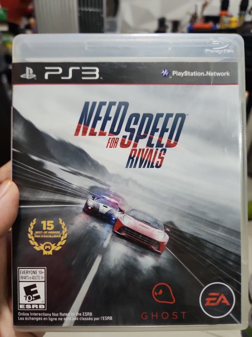 Need for Speed Rivals PlayStation 3 Game (Category: PlayStation) located in Quezon City. Submitted by gwift (Listing ID 1468335035, Image 1). Description: - Platform: PlayStation 3 (PS3) - Title: Need for Speed Rivals - Condition: Tested and working great - Inclusions: Original case, game disc, and manual - Gameplay: Choose to play as a high-stakes racer or the relentless cop playstation 3 game price based on gameye app or ebay sold listings. x50