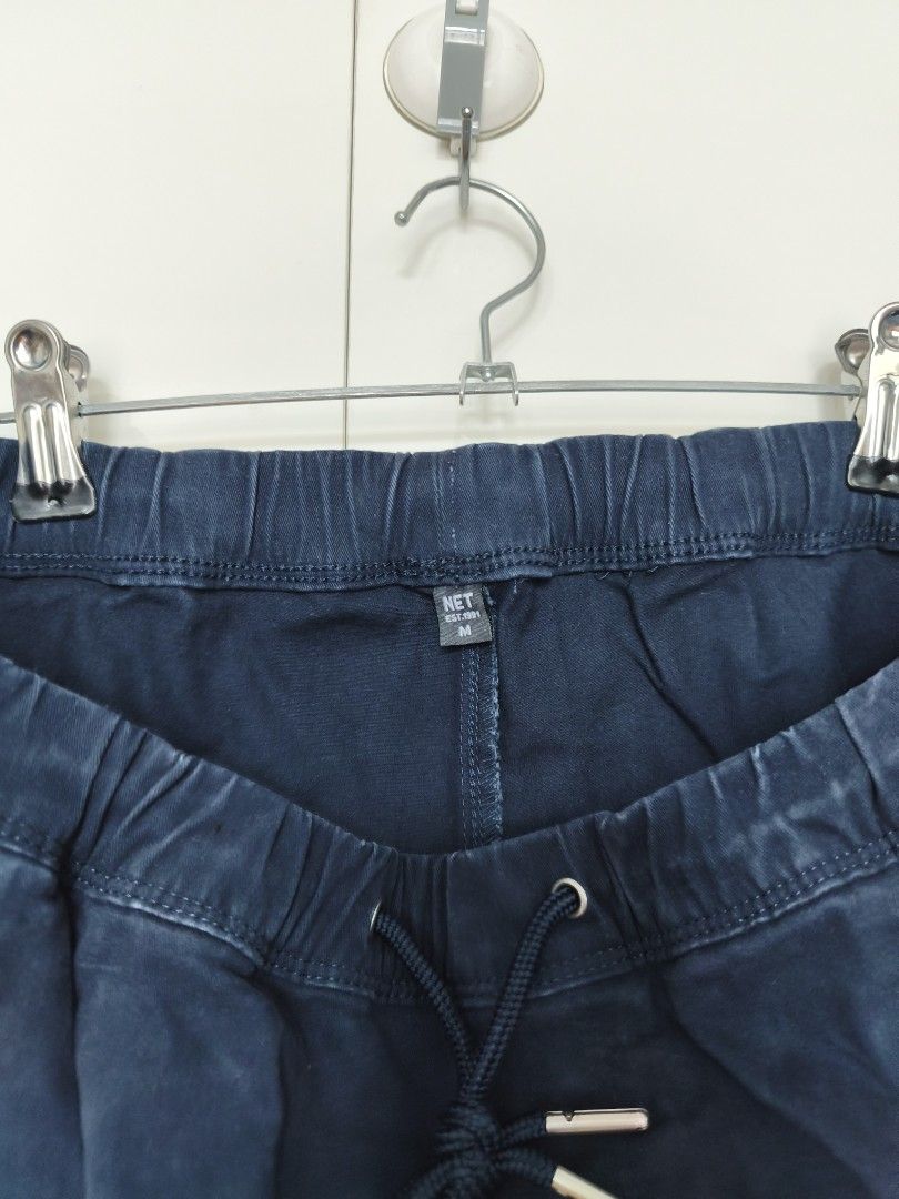Net Navy Blue Chinos Men (Category: Chinos) located in Manila. Submitted by smilefashion08 (Listing ID 1468294830, Image 3). Description: Waist 32-33 Length 38.