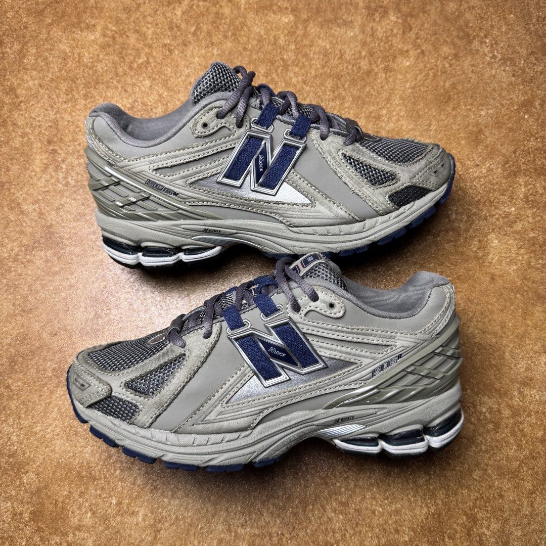 NEW BALANCE 1906R (Category: Sneakers) located in Panabo. Submitted by shoerarefinds (Listing ID 1468341168, Image 1). Description: NB 1906r “grey/indigo” SIZE: CM 22 / EURO 36 / US 5.5 Good as new LOCATION: PANABO CITY, DAVAO DEL NORTE, 8105 1800 FREESHIPPING .