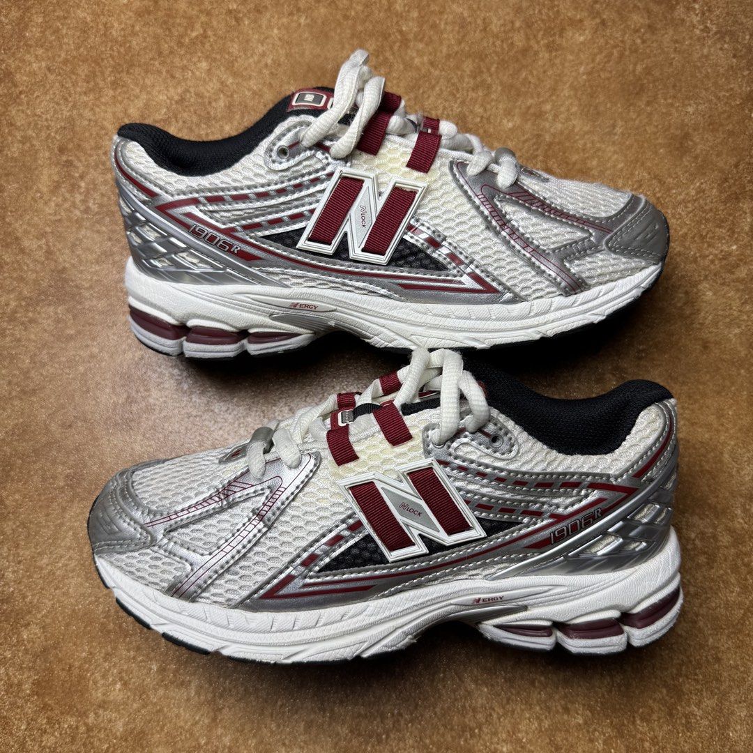 NEW BALANCE 1906R (Category: Sneakers) located in Panabo. Submitted by shoerarefinds (Listing ID 1468342285, Image 1). Description: NB 1906r “silver/red” SIZE: CM 22.5 / EURO 37 / US 4.5 Excellent Condtion LOCATION: PANABO CITY, DAVAO DEL NORTE, 8105 2100 FREESHIPPING .