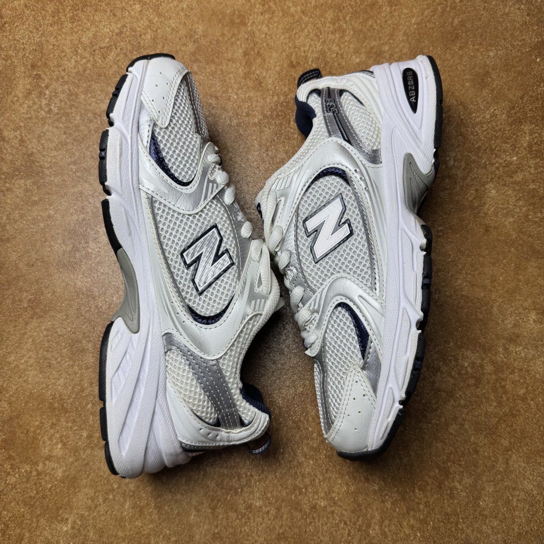 NEW BALANCE 530 (Category: Sneakers) located in Panabo. Submitted by shoerarefinds (Listing ID 1468344339, Image 3). Description: NB 530 “silver/navy) SIZE: CM 23 / EURO 37.5 / US 6.5 Goood Condition, minimal heel drags LOCATION: PANABO CITY, DAVAO DEL NORTE, 8105 2100 FREESHIPPING .