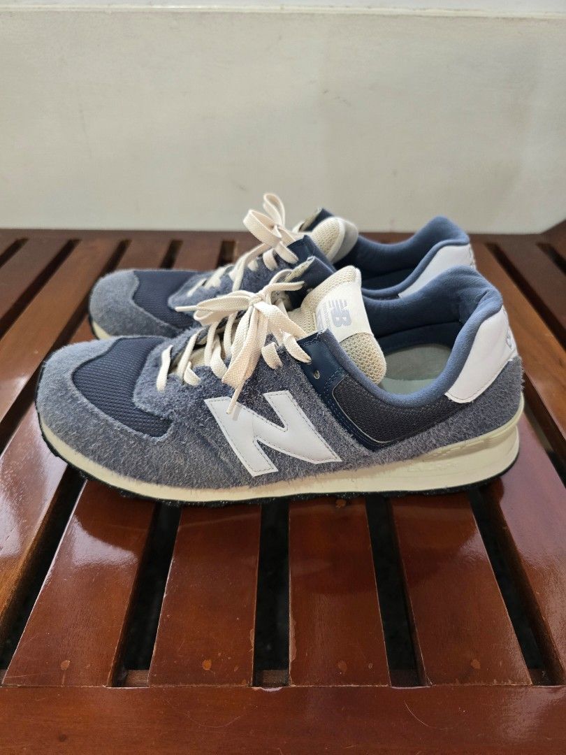 New Balance 574 US 14 (Category: Casual Shoes) located in Baguio. Submitted by carinoshawn (Listing ID 1468366649, Image 3). Description: - New Balance 574 "Vintage Indigo" - Size US 14 - Used but good condition (see pics) - RFS: downsizing.
