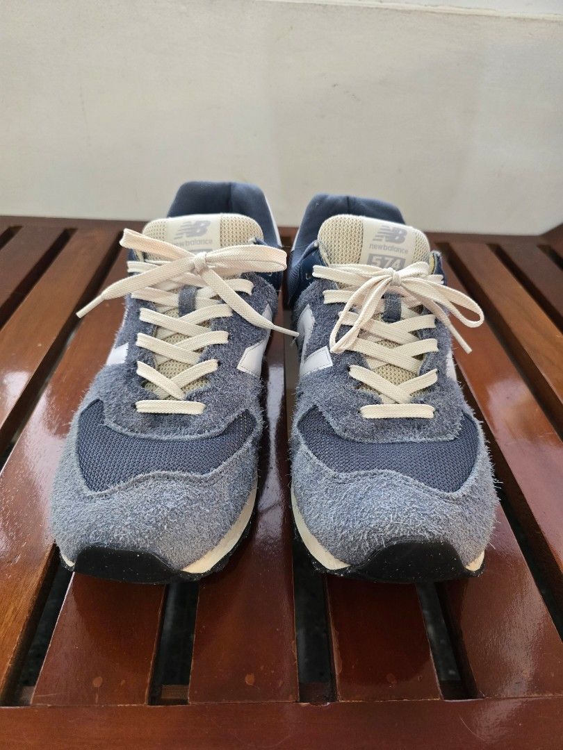 New Balance 574 US 14 (Category: Casual Shoes) located in Baguio. Submitted by carinoshawn (Listing ID 1468366649, Image 2). Description: - New Balance 574 "Vintage Indigo" - Size US 14 - Used but good condition (see pics) - RFS: downsizing.