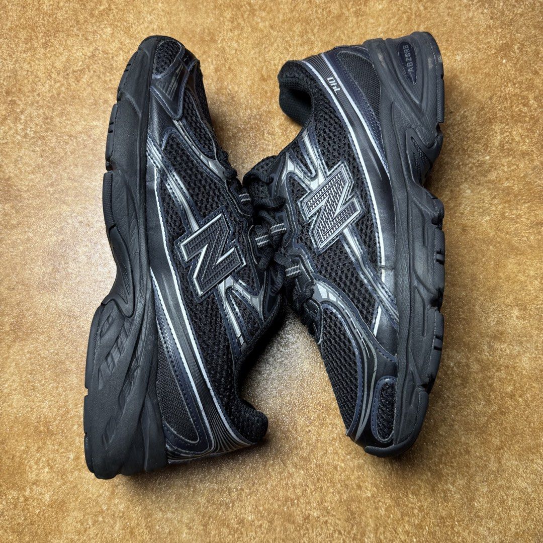 NEW BALANCE 740 (Category: Sneakers) located in Panabo. Submitted by shoerarefinds (Listing ID 1468341448, Image 3). Description: NB 740 “triple black” SIZE: CM 25 / EURO 40 / US 7 Goood Condition, fix sockliner and mesh LOCATION: PANABO CITY, DAVAO DEL NORTE, 8105 1800FREESHIPPING .