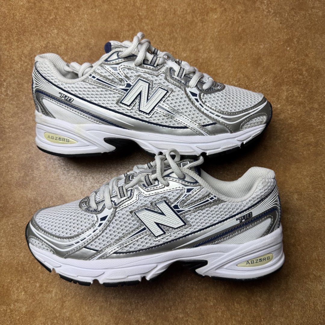 NEW BALANCE 740 (Category: Sneakers) located in Panabo. Submitted by shoerarefinds (Listing ID 1468344657, Image 1). Description: NB 740 “silver/navy) SIZE: CM 23.5 / EURO 38 / US 7 Goood Condition, minimal heel drags LOCATION: PANABO CITY, DAVAO DEL NORTE, 8105 2200 FREESHIPPING .