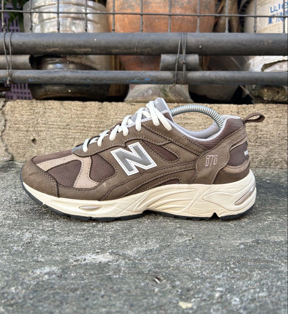 New Balance 878 Brown Sneakers LOOKING FOR BEST OFFERS! (Category: Sneakers) located in Manila. Submitted by ukayfinds303 (Listing ID 1468286979, Image 1). Description: New Balance 878 Size 8 us, 7.5 uk, 41.5 eur Excellent condition ₱1800 📍San Juan City Metro Manila .