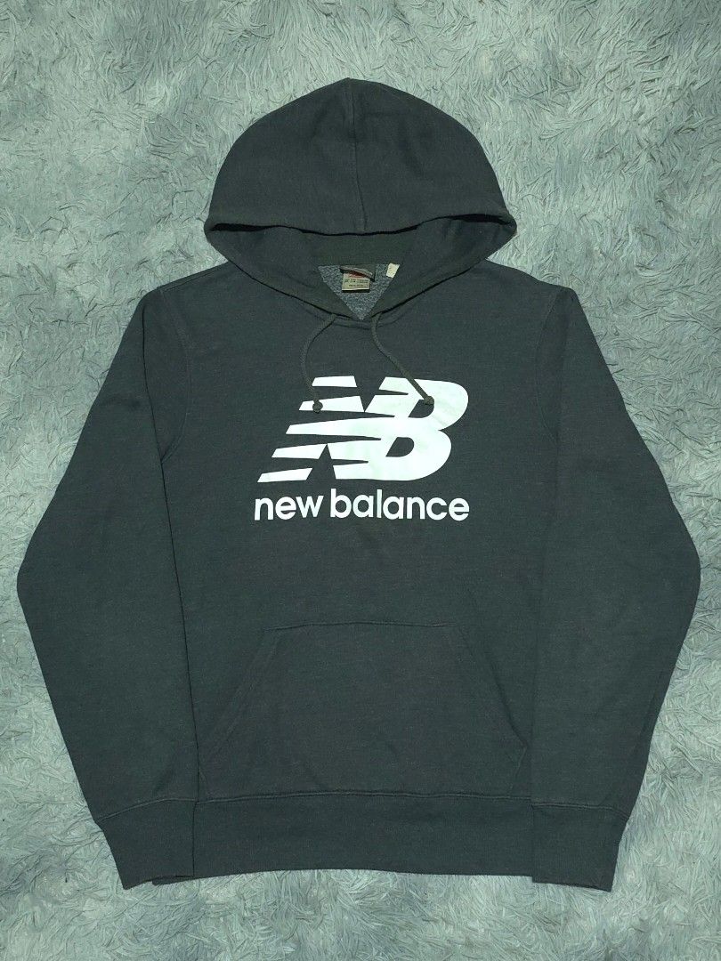 New Balance Gray Hoodie (Category: Hoodies) located in Abulug. Submitted by humanwhosellthings (Listing ID 1468446480, Image 1). Description: ✅️Size: Medium - Large ✅️21W x 26L ✅️Excellent Condition ✅️Sign of usage sa may hood.