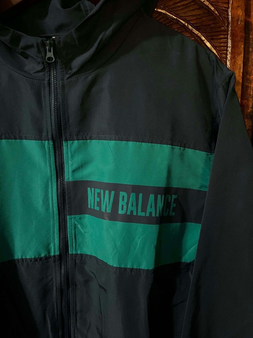 NEW BALANCE WINDBREAKER (Category: Coats, Jackets and Outerwear) located in Bulacan. Submitted by 1008.thrift (Listing ID 1468435855, Image 2). Description: NEW BALANCE WINDBREAKER W23.5xL28.5 FIT LARGE SEMI XL NO ISSUE EXCELLENT CONDITION.