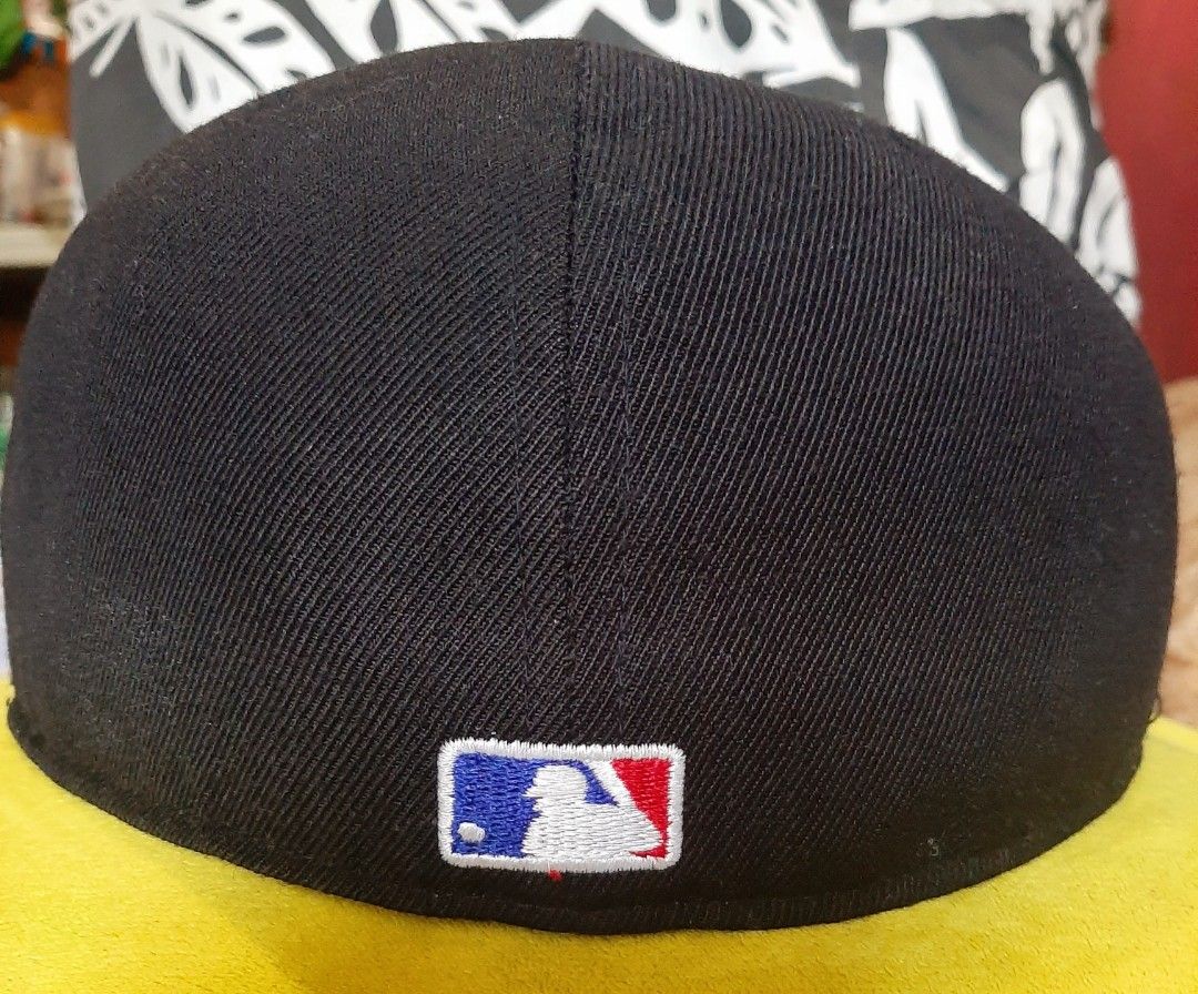 New Era new york yankees baseball cap (Category: Caps & Hats) located in General Santos City (Dadiangas). Submitted by thrift_raid (Listing ID 1468285985, Image 3). Description: vintage new era 59fifty fitted hat in size 7 1/2(59.6cm) made in USA.