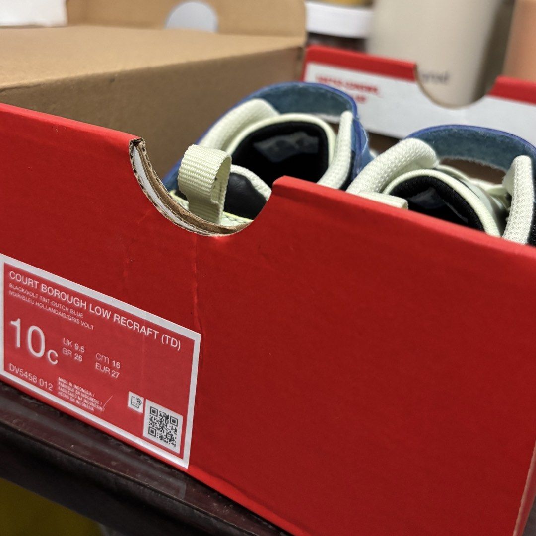 Nike (Category: Babies & Kids Fashion) located in Manila. Submitted by nics.erivera (Listing ID 1468397271, Image 3). Description: COURT BOROUGH LOW RECRAFT (TD) 10C No issue. .