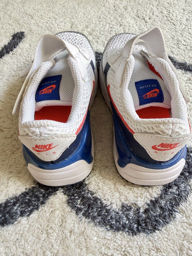Nike Airmax Toddler Shoes 6C (Category: Babies & Kids Fashion) located in Taguig. Submitted by declutternanay_ph (Listing ID 1468296281, Image 3). Description: authentic 101% these are my son's . bought when it was still big for him, so i stored it muna. ended, never get to used it kasi forgot it's in our storage. 4 more other pairs listed. .