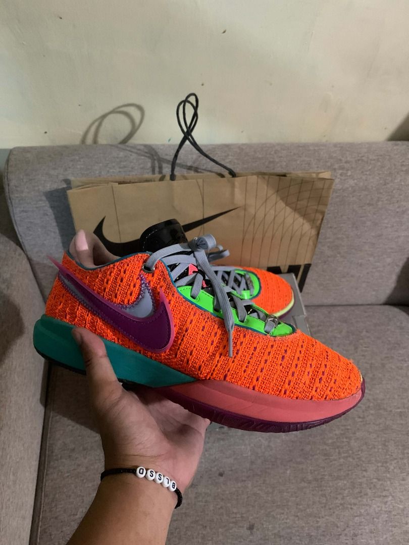 Nike Lebron 20 'Chosen 1' (Category: Sneakers) located in General Mariano Alvarez. Submitted by decluttersed (Listing ID 1468361847, Image 2). Description: For Sale / Trade Used Nike Lebron 20 'Chosen 1' Price: P3,000 Only Size: 9US Condi: 9/10 Used 5x only Comes with Original box & Receipt Can trade to your size 9-10 Sneaker add 1k value Loc: Dasmarinas, Cavite.