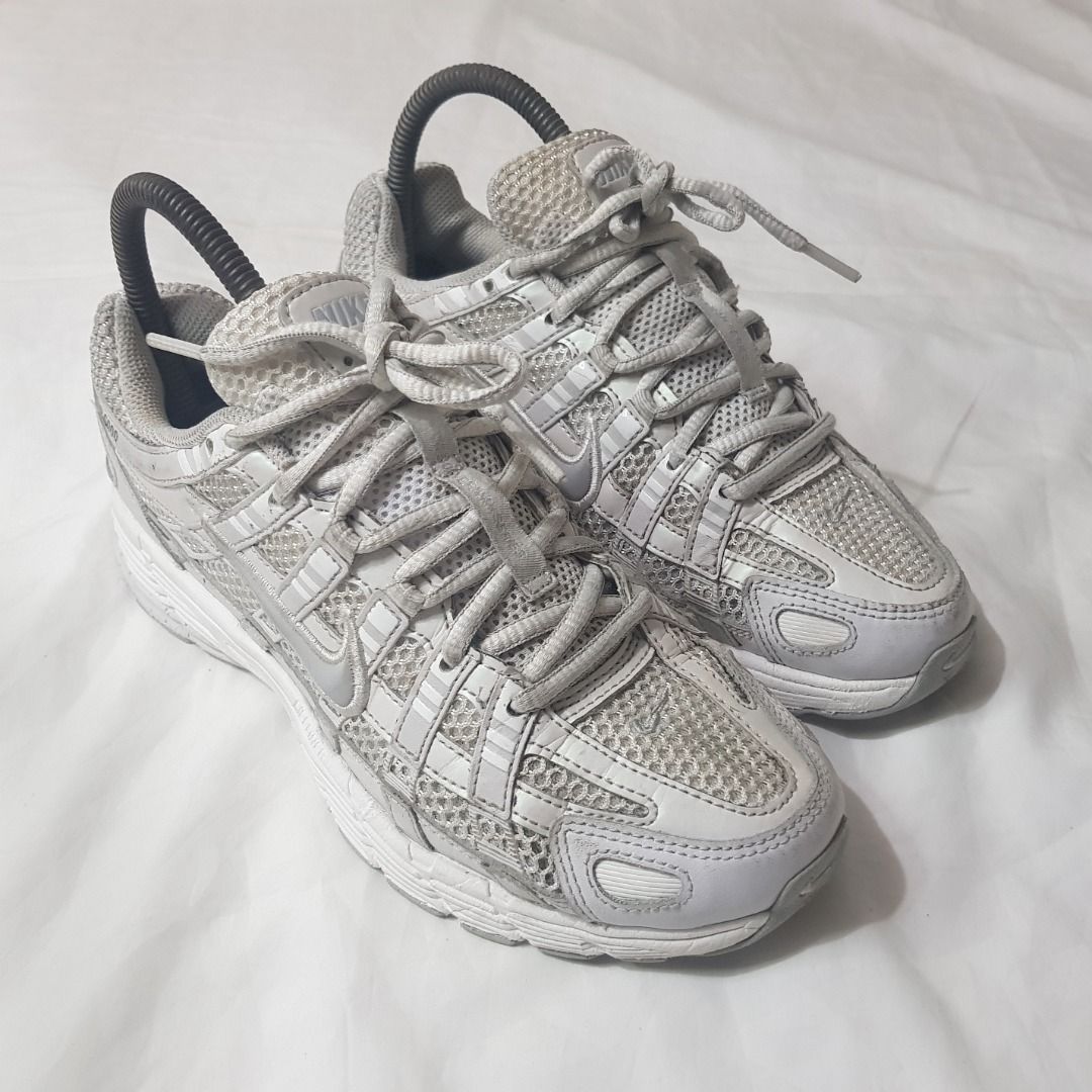 Nike P-6000 light gray (Category: Sneakers) located in Cebu City. Submitted by dwightmendozasr (Listing ID 1468466983, Image 3). Description: Nike P-6000 light gray Size 7.0 women , 38.0 euro ~minor signs of usage which are normal for preloved items -Soles intact as per last checking 9/02/26 Php 350.00 + shipping fee Code: SHOES0110.