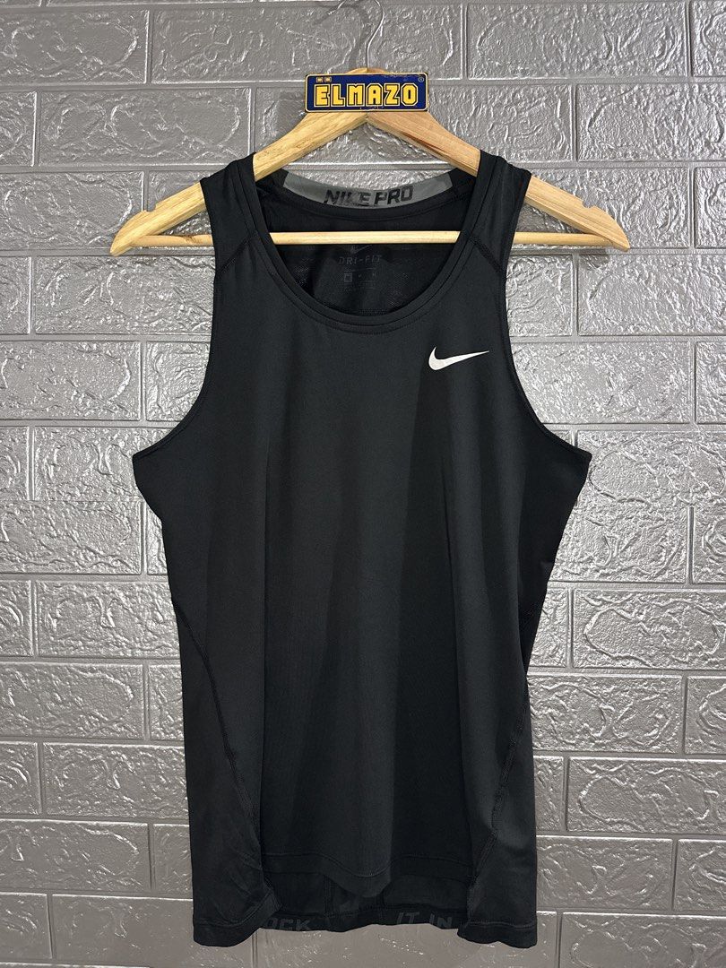 Nike Pro Tank Top ‼️Authentic / Legit‼️ (Category: Activewear) located in Palompon. Submitted by jlaurentemazoo (Listing ID 1468410816, Image 1). Description: Nike Pro Tank Top ‼️Authentic / Legit‼️ Size Medium on Tag W: 16.5 L: 26.5 Excellent Condition 10/10 Color Rate No Issue/Flaws Detailed Photos are Posted 285 Pesos Only Unli Vouch and Vcall for safety purposes.