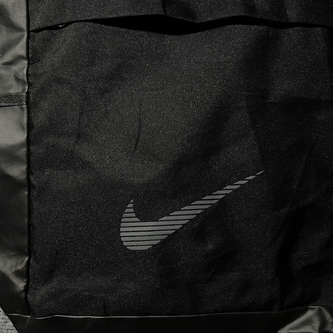 NIKE RADIATE TRAINING BACKPACK (Category: Backpacks) located in Naga. Submitted by goodfinds_only.v1 (Listing ID 1468442462, Image 2). Description: FOR SALE -NIKE TRAINING RADIATE BACKPACK MEASUREMENTS HEIGHT:19 INCHES WIDTH:14 INCHES DEPTH:6 INCHES CAPACITY 18 TO 20 INCHES COLOR RATE:10/10 EXCELLENT CONDITION NO FLAWS FEATURES -Hybrid Top-Loading Closure: Combines a roll-top or fold-over design with dual tote-style carry handles at the top, offe