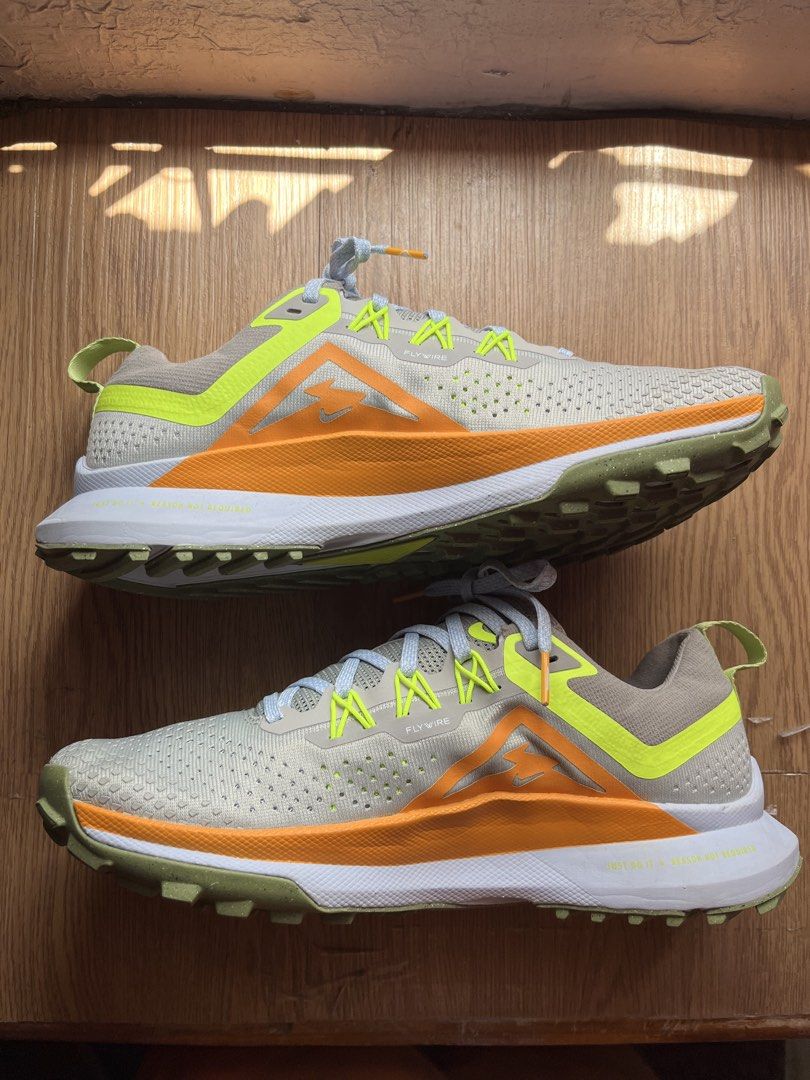 Nike React Pegasus trail 4 (Category: Sneakers) located in Binalbagan. Submitted by styxsfaren43098 (Listing ID 1468326879, Image 3). Description: Nike React Pegasus Trail 4 size:8 good as brandnew con. no heel drag no flaws no issue price:3900 only pm.....