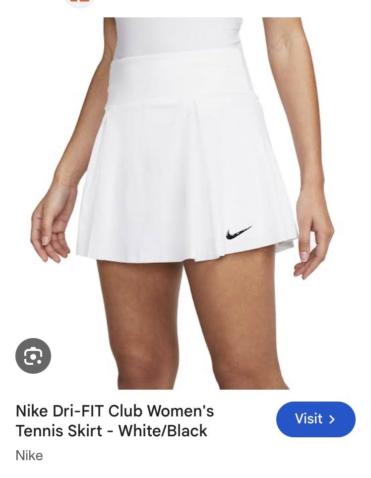 Nike Skirt (Category: Skirts) located in Cebu City. Submitted by hustler_69 (Listing ID 1468400974, Image 2). Description: Nike skirt Size small Fits 28-30 waistline As new condition Details are all posted.