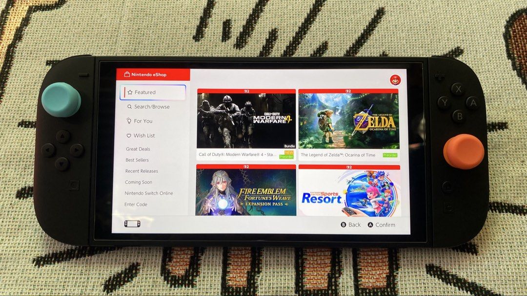 Nintendo Switch 2 (Category: Nintendo) located in Manila. Submitted by zenfalcon_23f0a9 (Listing ID 1468430482, Image 3). Description: Nintendo Switch 2 Price: ₱26,000 Inclusions: Complete Original Accessories Original Box 256GB Internal Storage Tempered Glass Installed Nintendo Switch 2 Pouch Bag 4 Months Old Factory Reset No Issue Ready to Use Test All You Want Upon Meetup Preferred Meetup Around Metro Manila for a Safe and Hassle-Free Transact