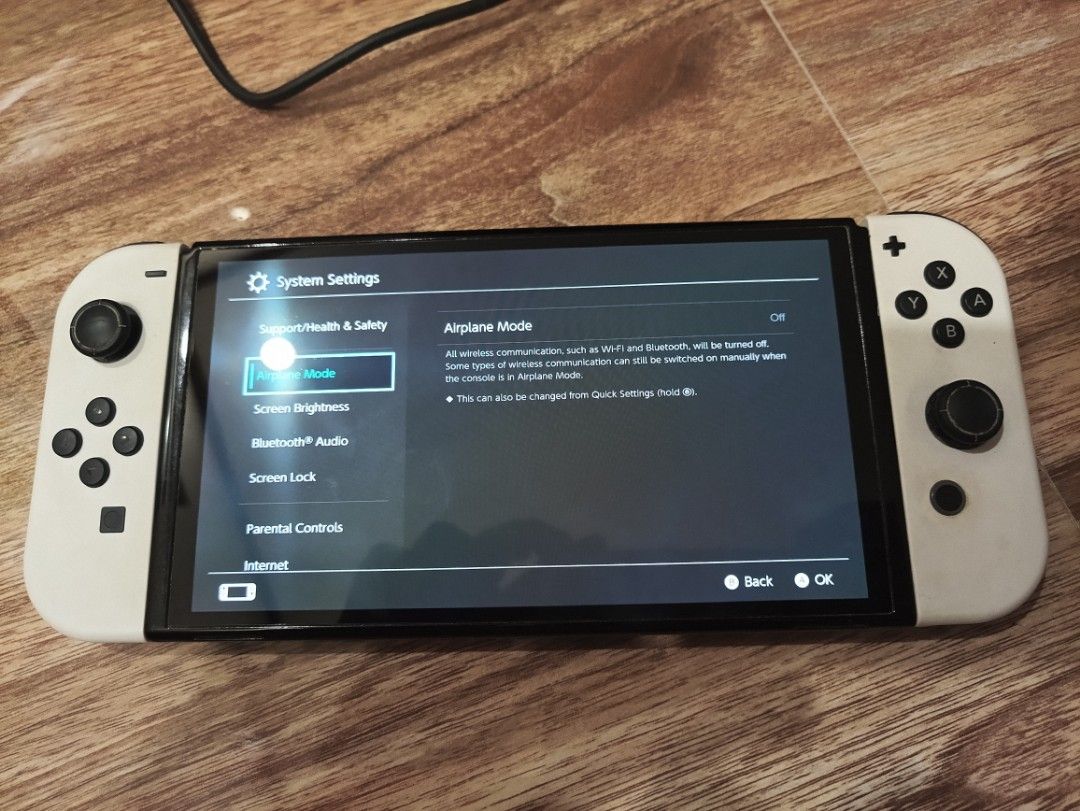 Nintendo Switch OLED Model White with Power Adapter (Category: Nintendo) located in Tanza. Submitted by raphgex15 (Listing ID 1468314414, Image 1). Description: RUSH!!! - Nintendo Switch OLED Console (White) - Fully functional and tested - Includes standard Joy-Cons (minor wear on white casing) - Comes with official power adapter - Charges via USB-C - Ready for gaming I prefer communication via Carousel chat as I seldom load my phone. Thank you s
