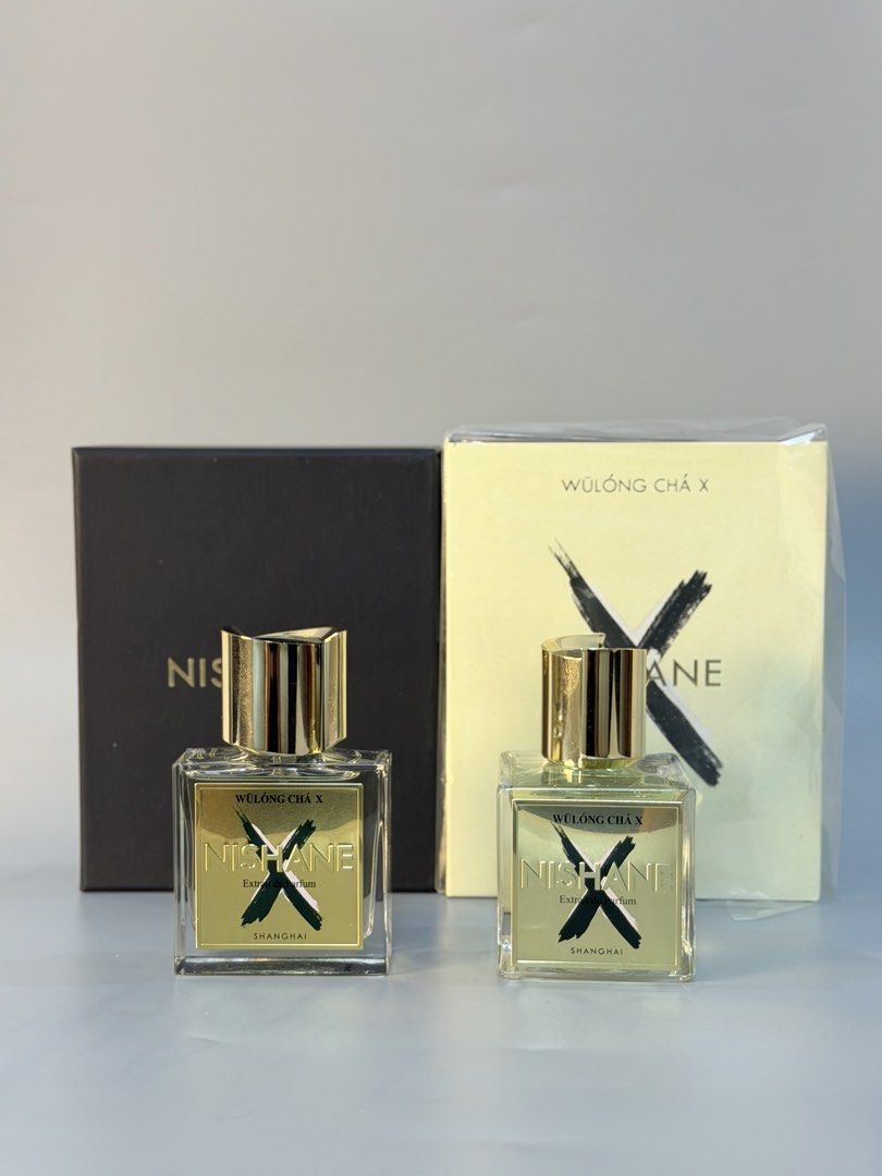 Nishane Wulong Cha X (Category: Fragrance & Deodorants) located in Caloocan City. Submitted by champagnepapi.wind (Listing ID 1468457375, Image 1). Description: Both never sprayed 100ml - 10,500 50ml - 7,999 Complete Properly stored.