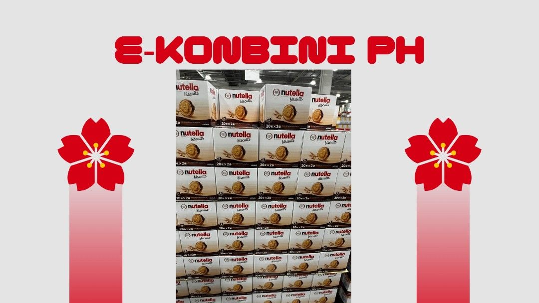 Nutella Biscuits 20 Pieces x 2 Bags Bulk Box (Category: Packaged & Instant Food) located in Quezon City. Submitted by jcn27 (Listing ID 1468290387, Image 1). Description: - Nutella Biscuits Bulk Box (2 bags x 20 biscuits = 40 biscuits total) - Golden-baked, crispy wheat biscuits with the iconic 'N' heart emblem - Filled with a rich, smooth, and delicious Nutella center - Premium crunchy treats from Ferrero - Great for sharing with family and frie
