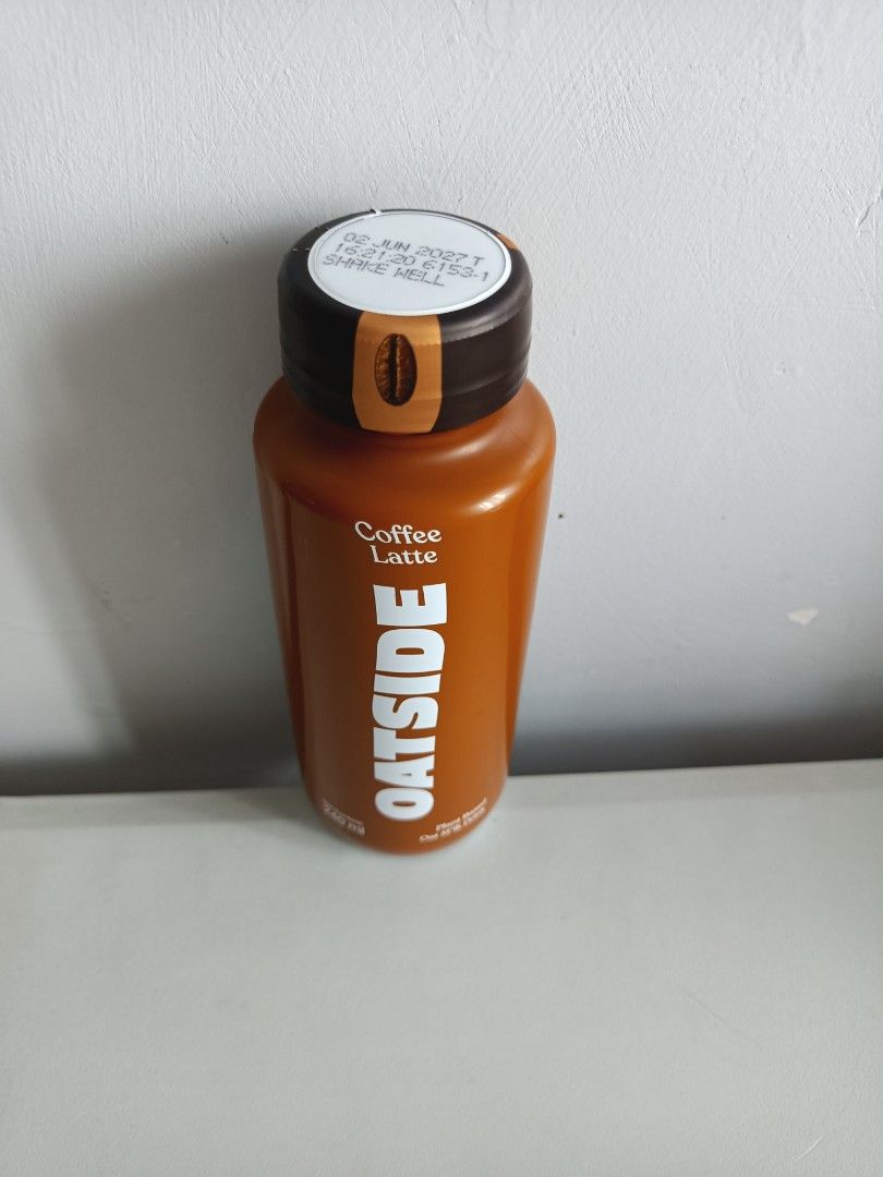 Oatside Coffee Latte 240ml new bottle (Category: Beverages) located in Manila. Submitted by ilovesupersale (Listing ID 1468287599, Image 1). Description: gcash payment scheduled pickup JUNE 2026 EXPIRATION DATE ONLY 24 PCS AVAILABLE .