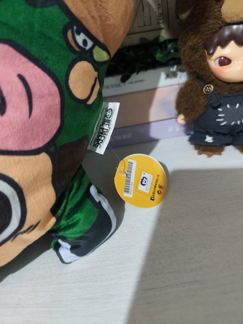 Official One Piece Chopper Pillow (Category: Plushies & Soft Toys) located in Dapitan. Submitted by ghibli_dreams (Listing ID 1468490882, Image 2). Description: Official One Piece Chopper Pillow. with clear etiketa and papertag. MOP - Gcash (prio payo) 📍Dapitan City.