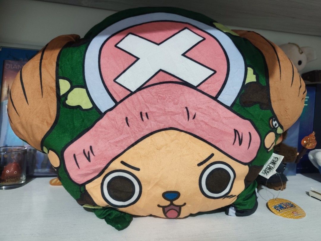 Official One Piece Chopper Pillow (Category: Plushies & Soft Toys) located in Dapitan. Submitted by ghibli_dreams (Listing ID 1468490882, Image 1). Description: Official One Piece Chopper Pillow. with clear etiketa and papertag. MOP - Gcash (prio payo) 📍Dapitan City.