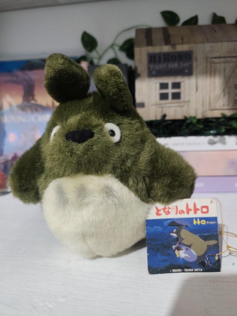 Official Studio Ghibli Green Totoro (Category: Plushies & Soft Toys) located in Dapitan. Submitted by ghibli_dreams (Listing ID 1468460328, Image 1). Description: Official Studio Ghibli Green Totoro . with clear etiketa and papertag. MOP - Gcash (prio payo) 📍Dapitan City.