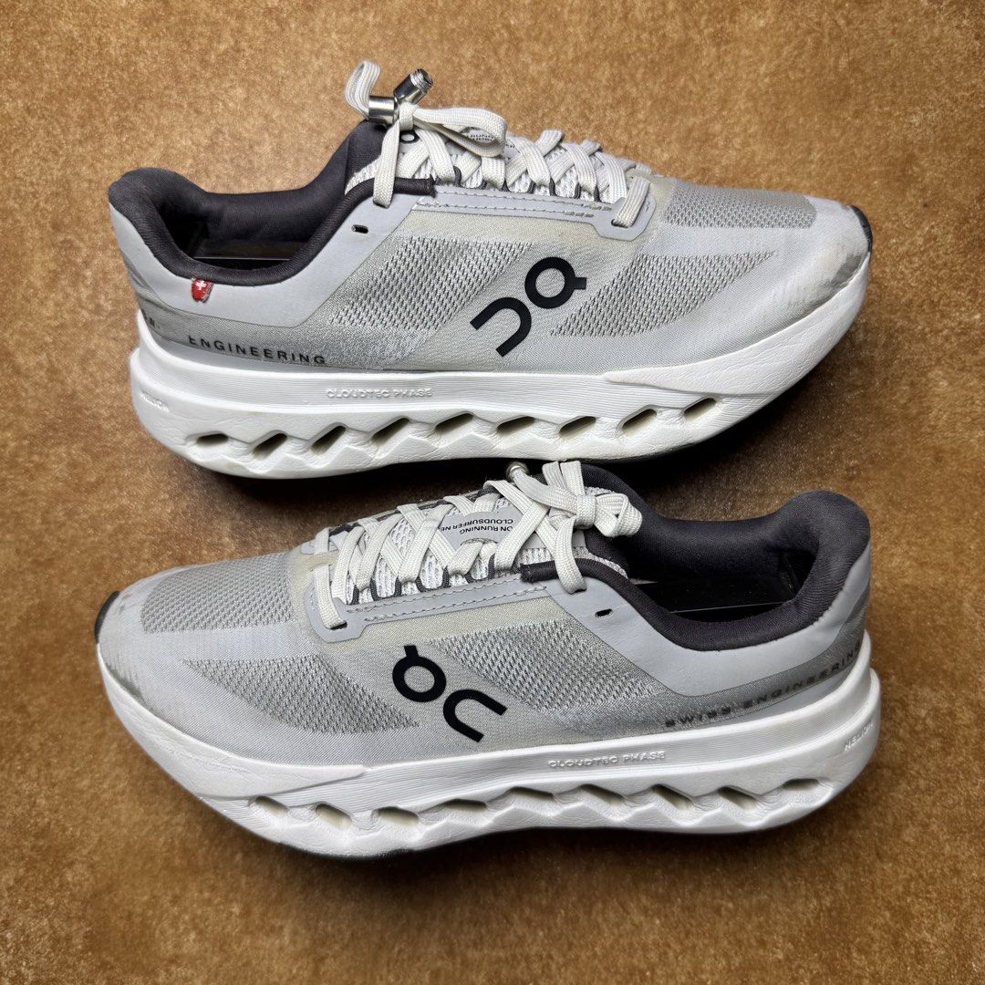 ON CLOUD SURFER NEXT (Category: Sneakers) located in Panabo. Submitted by shoerarefinds (Listing ID 1468287305, Image 1). Description: ÒÑ ÇŁÖÙÐ ŚÛŘFÈŘ ÑÈXȚ SIZE: CM 23 / EURO 37 / US 6 womens Goood Condition, scratches on tip part LOCATION: PANABO CITY, DAVAO DEL NORTE, 8105 2200 FREESHIPPING.