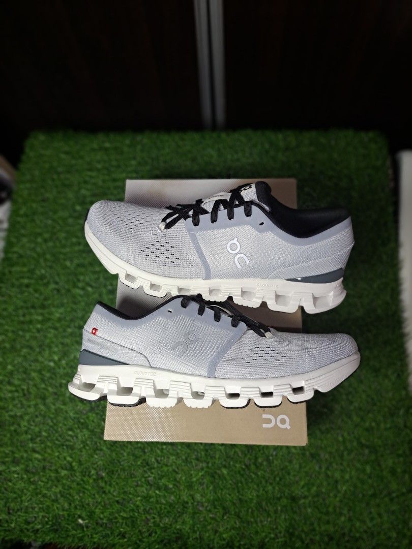 On Cloud X4 'Glacier Stone' (9.5 US) (Category: Sneakers) located in Binan City. Submitted by aandakicksph (Listing ID 1468310728, Image 1). Description: On Cloud X4 'Glacier Stone' 👟 9.5 US 💯 Brand New 💰 PHP 5,999 + sf only! (WAY BELOW SRP) FIRST TO PAY GETS IT 📩 Send us a direct message for orders/inquiries. We ship nationwide via lalamove / LBC.