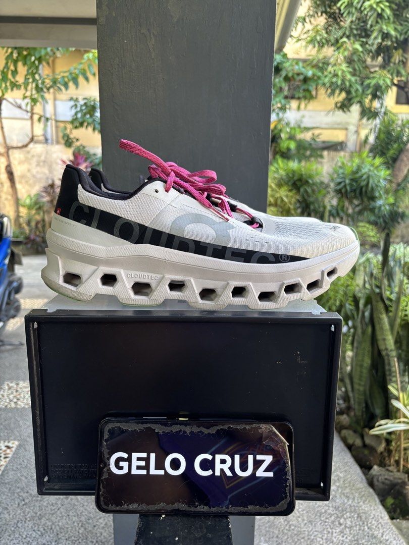 On Cloudmonster “Frost Black” [US 11.5M] (Category: Sneakers) located in Bocaue. Submitted by gelo._.cruz (Listing ID 1468334657, Image 1). Description: For Sale / For Trade: On Cloudmonster “Frost Black” [US 11.5M] Size: 11.5 Used Twice With OG Box Php: 5,995 Bulacan / Metro Manila Pm if interested 📩📩📩.