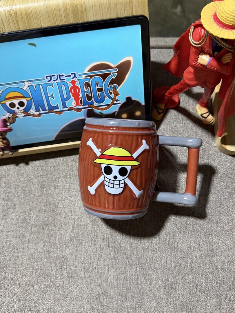 One Piece Mug + Banpresto Monkey D. Luffy (Category: Other Kitchenware & Tableware) located in Cavite. Submitted by micole. (Listing ID 1468300974, Image 1). Description: visit our fb page: The Mug Gallery .