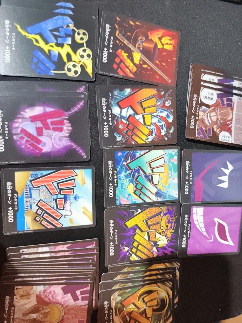 One piece tcg don cards (Category: Raw Singles) located in San Pedro. Submitted by gentlelion_02f32d (Listing ID 1468334843, Image 3). Description: 5 pesos each take all 300.