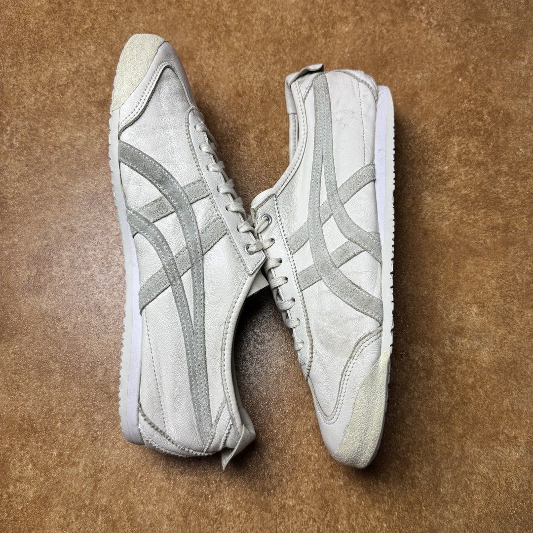 ONITSUKA TIGER (Category: Sneakers) located in Panabo. Submitted by shoerarefinds (Listing ID 1468345953, Image 3). Description: Onits “wht/grey” SIZE: CM 26.5 / 42 / US 8½ Excellent Condition, minimal heel drag and scratches LOCATION: PANABO CITY, DAVAO DEL NORTE, 8105 2300 FREESHIPPING .