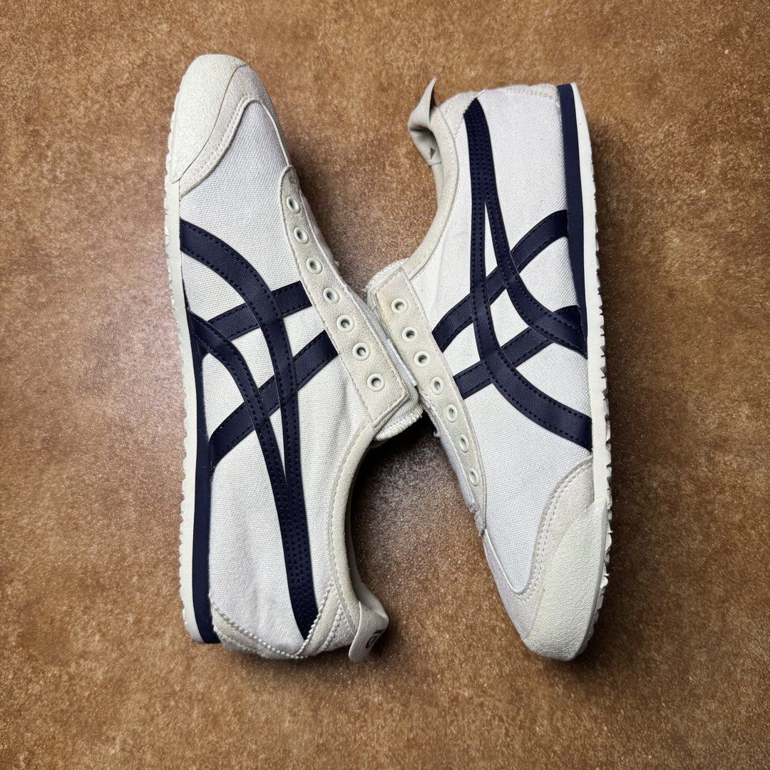 ONITSUKA TIGER (Category: Sneakers) located in Panabo. Submitted by shoerarefinds (Listing ID 1468346527, Image 3). Description: Onits “birch” slip on SIZE: CM 26 / 41.5 / US 8 Excellent Condition, minimal heel drag LOCATION: PANABO CITY, DAVAO DEL NORTE, 8105 2200 FREESHIPPING .
