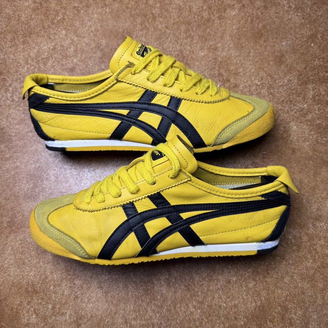 ONITSUKA TIGER (Category: Sneakers) located in Panabo. Submitted by shoerarefinds (Listing ID 1468347813, Image 1). Description: Onits “kill-bill” SIZE: CM 24/ EURO 38/ US 5 ½ Good Condition, fix outsole LOCATION: PANABO CITY, DAVAO DEL NORTE, 8105 2000 FREESHIPPING .